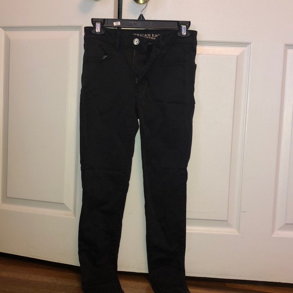 Black soft jeans